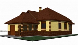 Дом со стенами из керамического кирпича